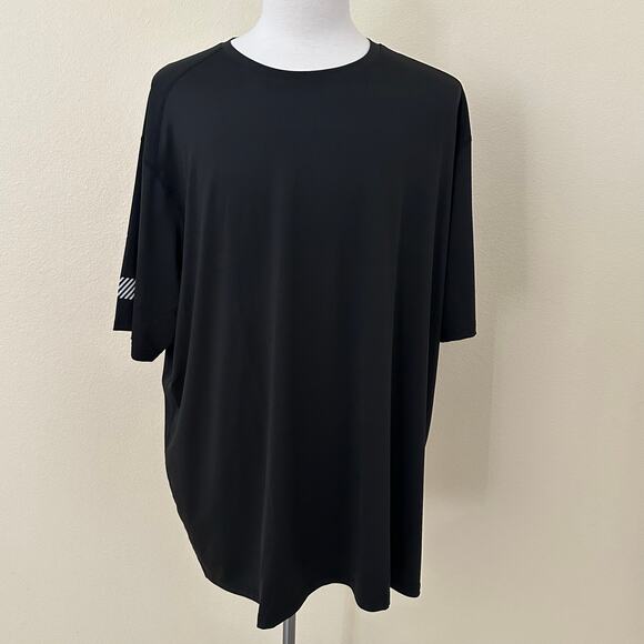 Liberty Pro Men’s Short Sleeves Crew Neck Active Shirt Black Size 3XL NWT - Picture 1 of 6